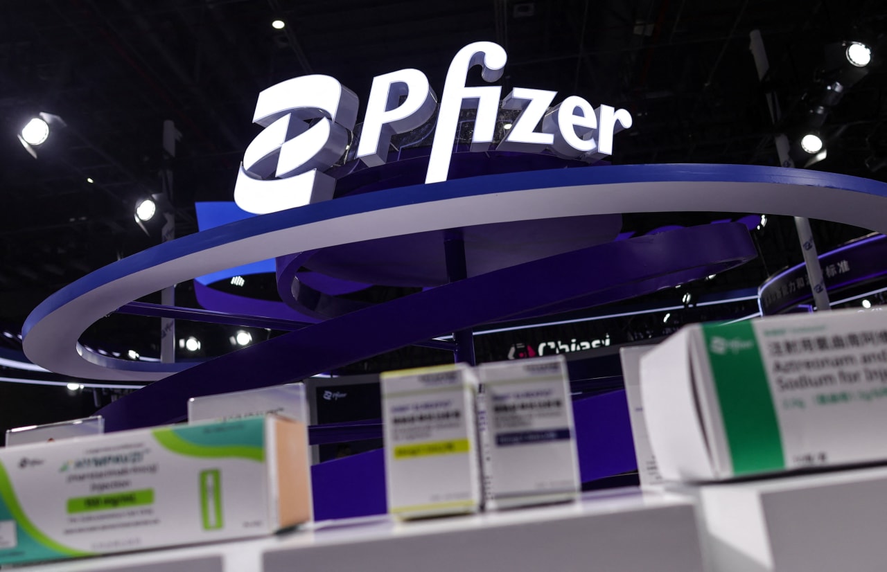 Pfizer sales fall on continued lower Covid-19 drug demand<br><br>