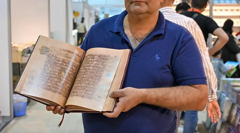Rare replica of 1,000-year-old Quran calligraphy unveiled at Sharjah ...