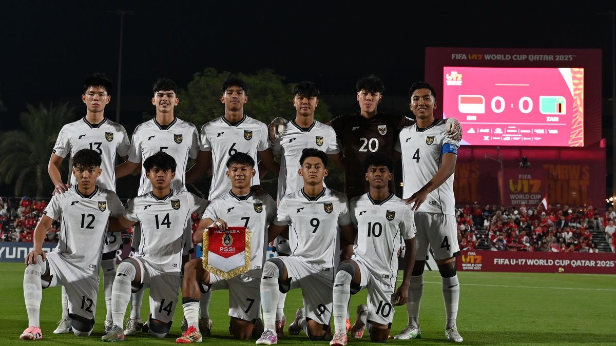 Kalah dari Brasil, Timnas U17 Indonesia Masih Punya Peluang ke 32 Besar