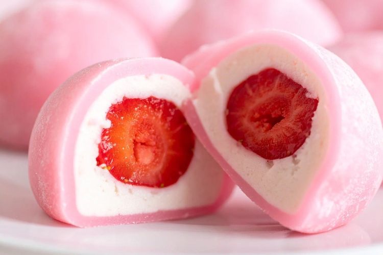 Resep Mochi Strawberry Luvita Ho, Camilan Cantik untuk Ide Jualan