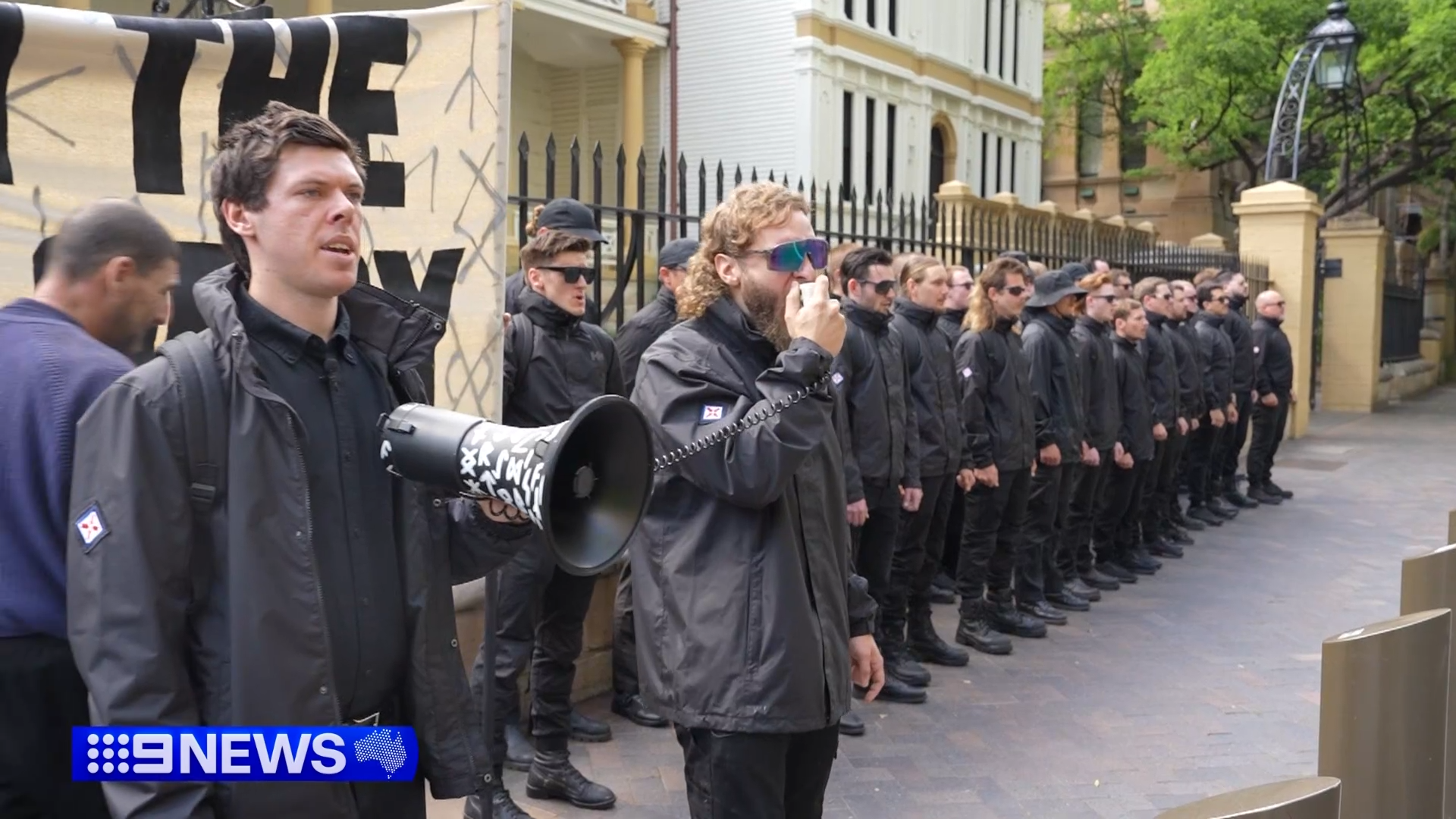 NSW Police commission left in the dark as neo-Nazis protest outside of ...