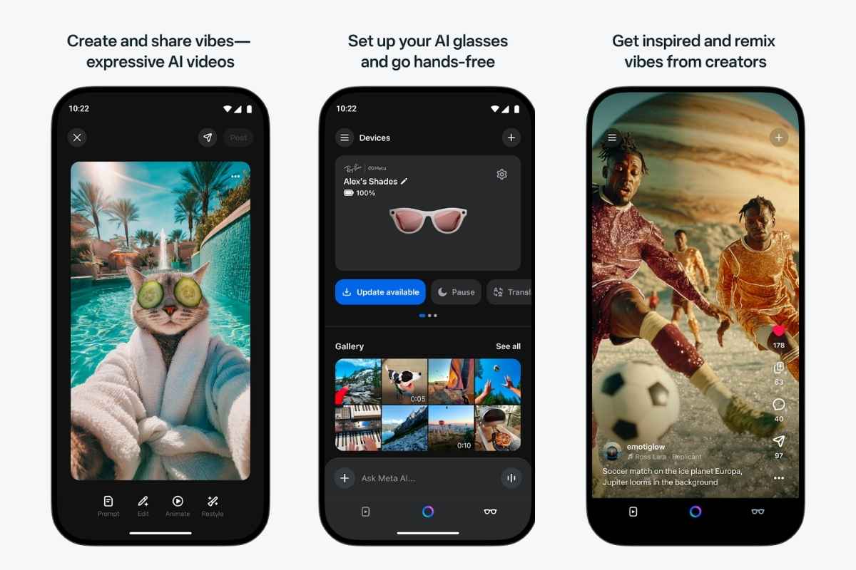 Meta Vibes rivoluziona i social e la produzione di video digitali con l’AI