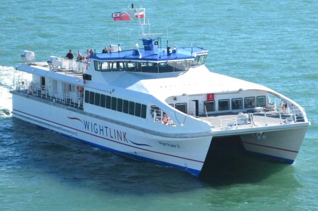 Wightlink FastCat sailings to take 45 minutes during Monday changes