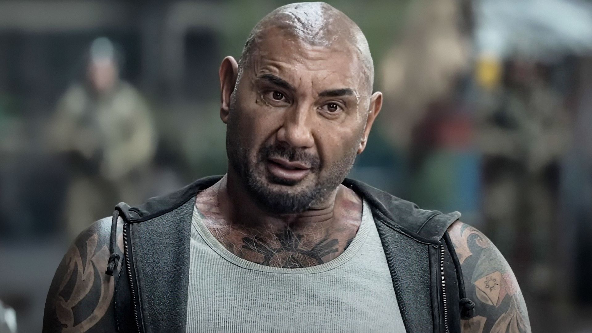 Dave Bautista leads star-studded first look at new alien invasion sci-fi film