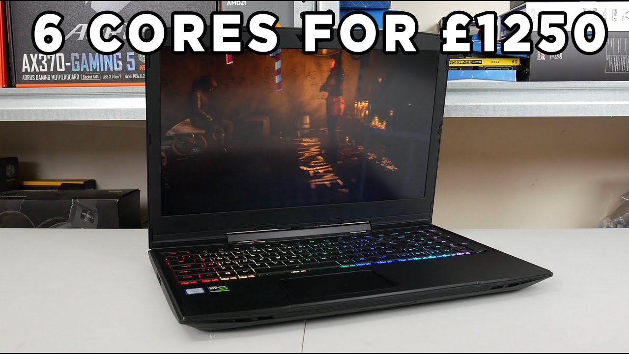 Cyberpower Tracer III laptop review - 6 cores for £1250!