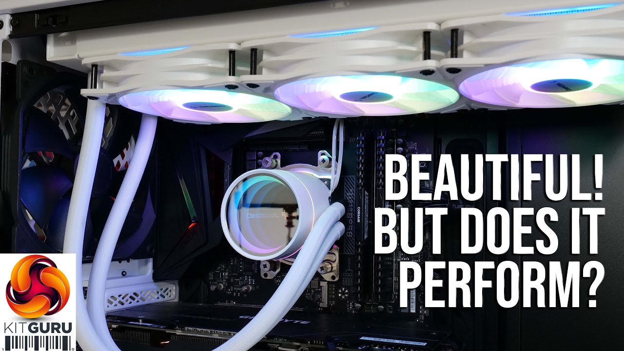 DeepCool Castle 360EX A-RGB WH cooler - it's beautiful!😍