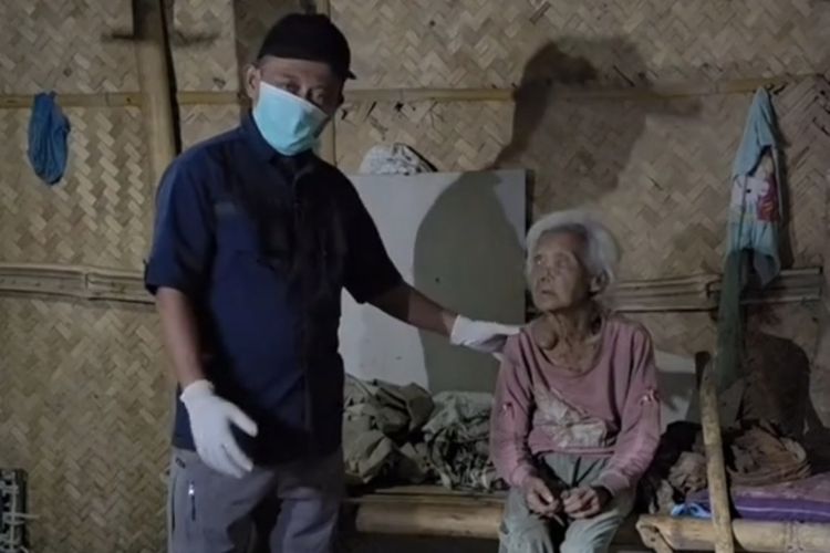 Nenek Siamah, 90 Tahun Hidup Tanpa Tempat Tinggal, Dinsos Bantu