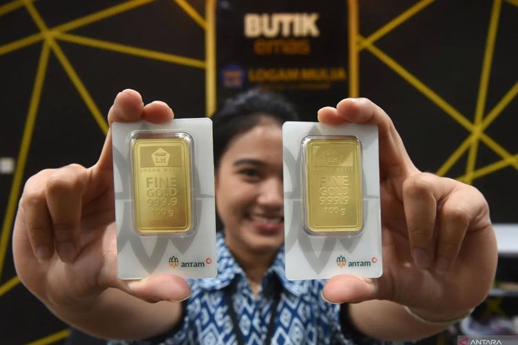 Harga Emas Antam Naik Rp3.000 Per Gram Hari Ini