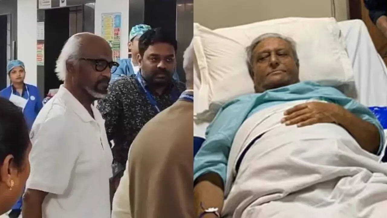 Rajinikanth’s brother Sathyanarayana Rao suffers a heart attack; the ...