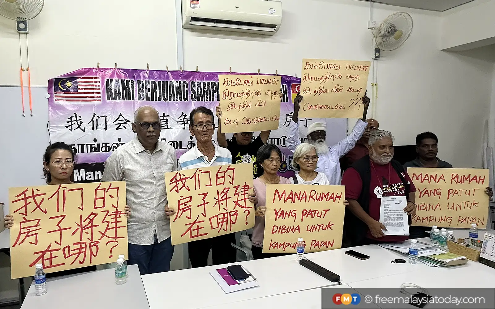 Santiago, PSM want S’gor govt to halt demolition of houses in Kg Jalan ...