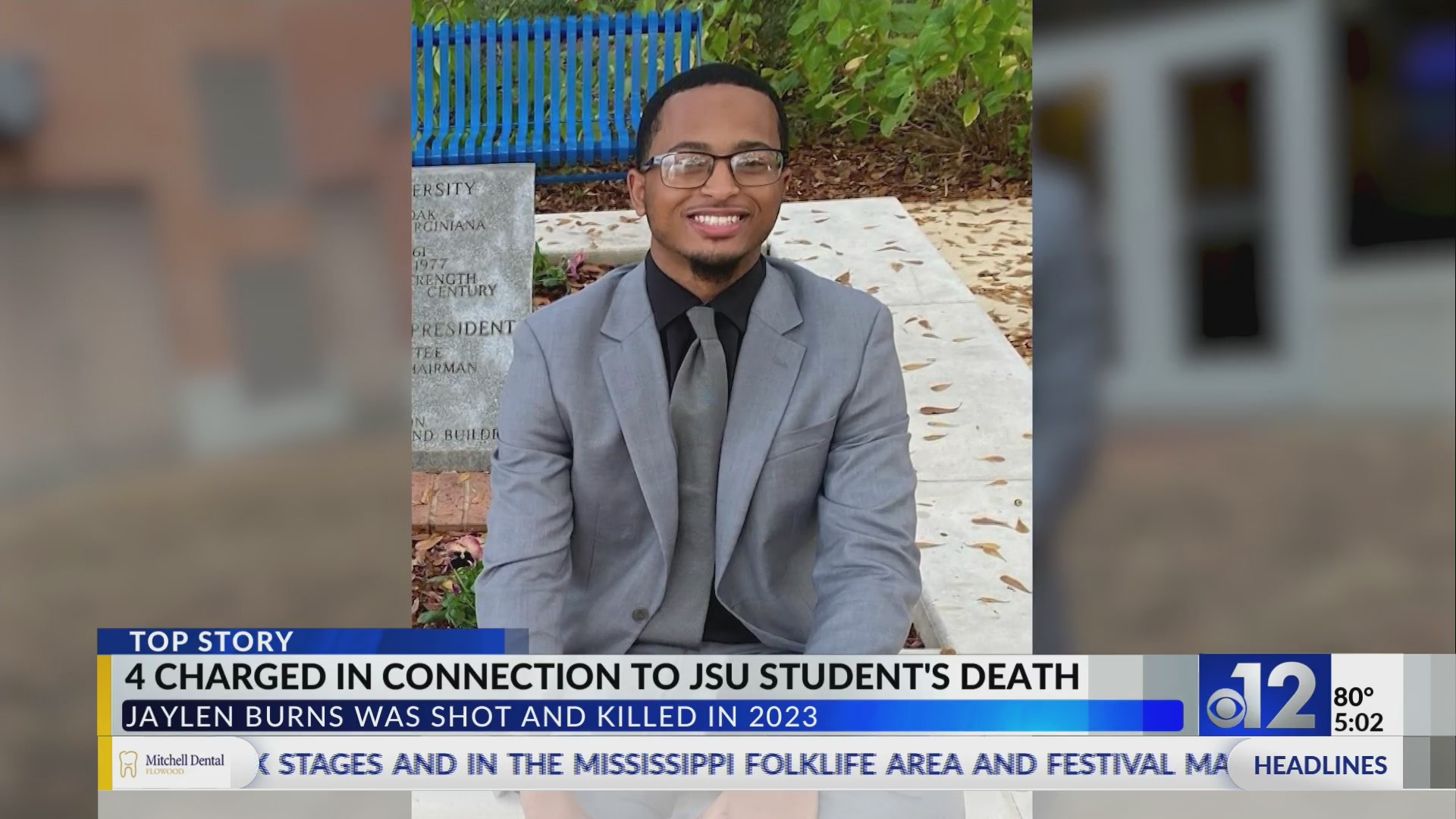Four charged in connection with JSU student’s 2023 death