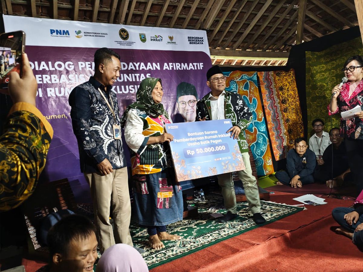 PNM Kembangkan Kemandirian Disabilitas dengan Rumah Inklusif Kebumen