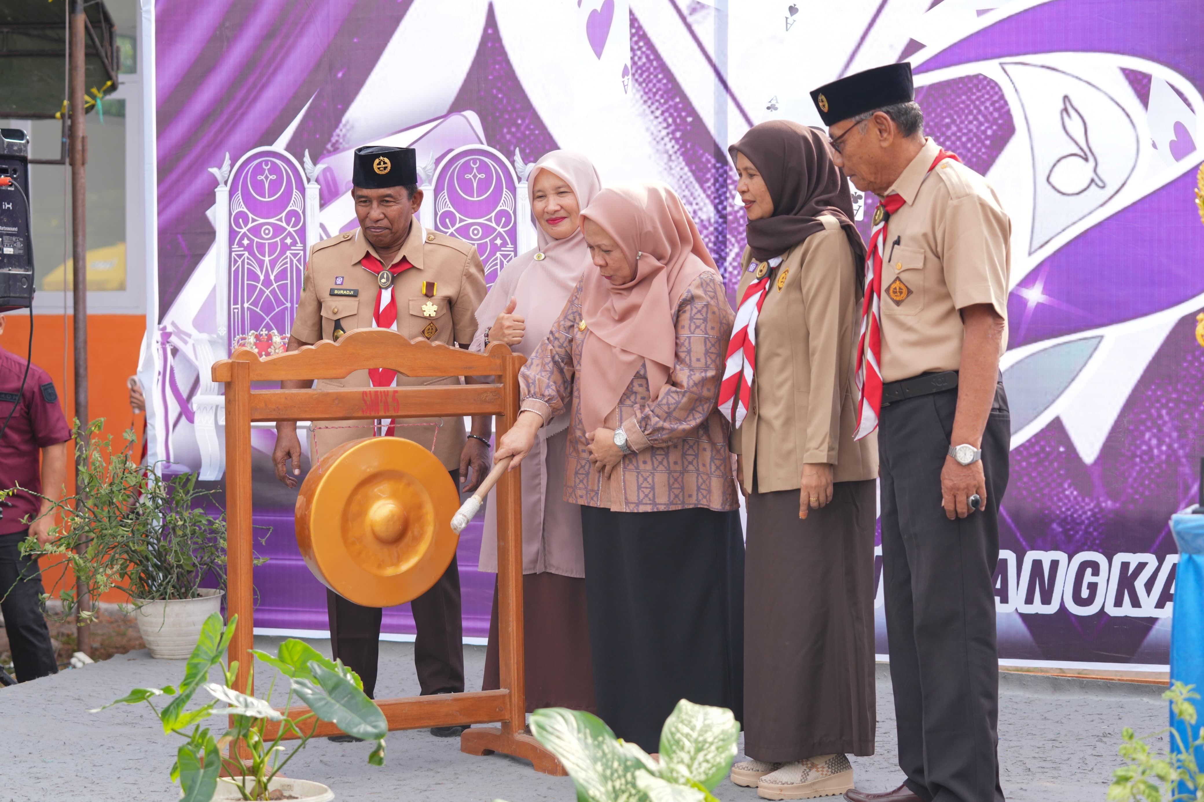 Wagub Sulteng Buka Event Purple Scout V, Dorong Siswa Jadi Pramuka Bentuk Karakter
