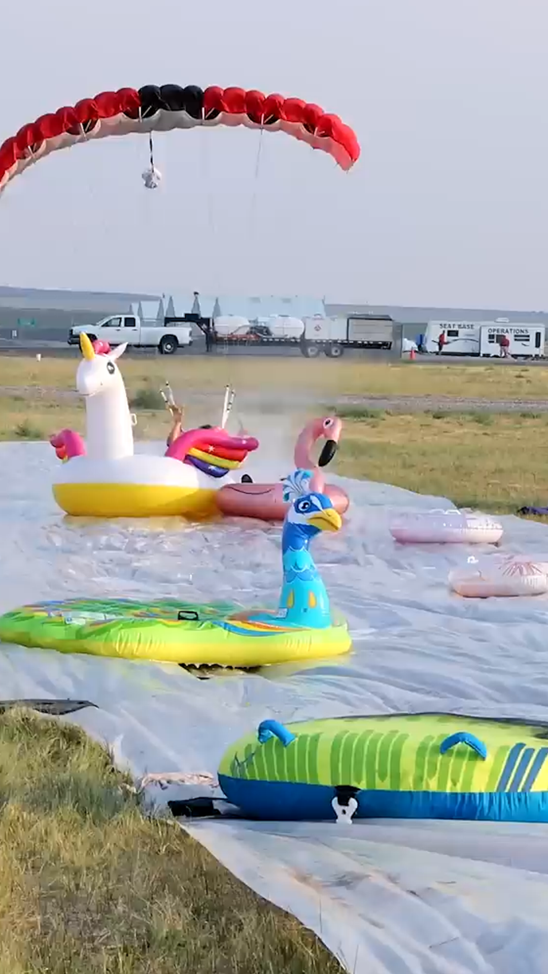 Notre version de la glissade d’eau