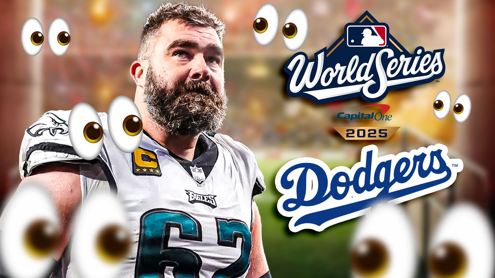 Jason Kelce doubles down on issue with Dodgers’ back-to-back World ...