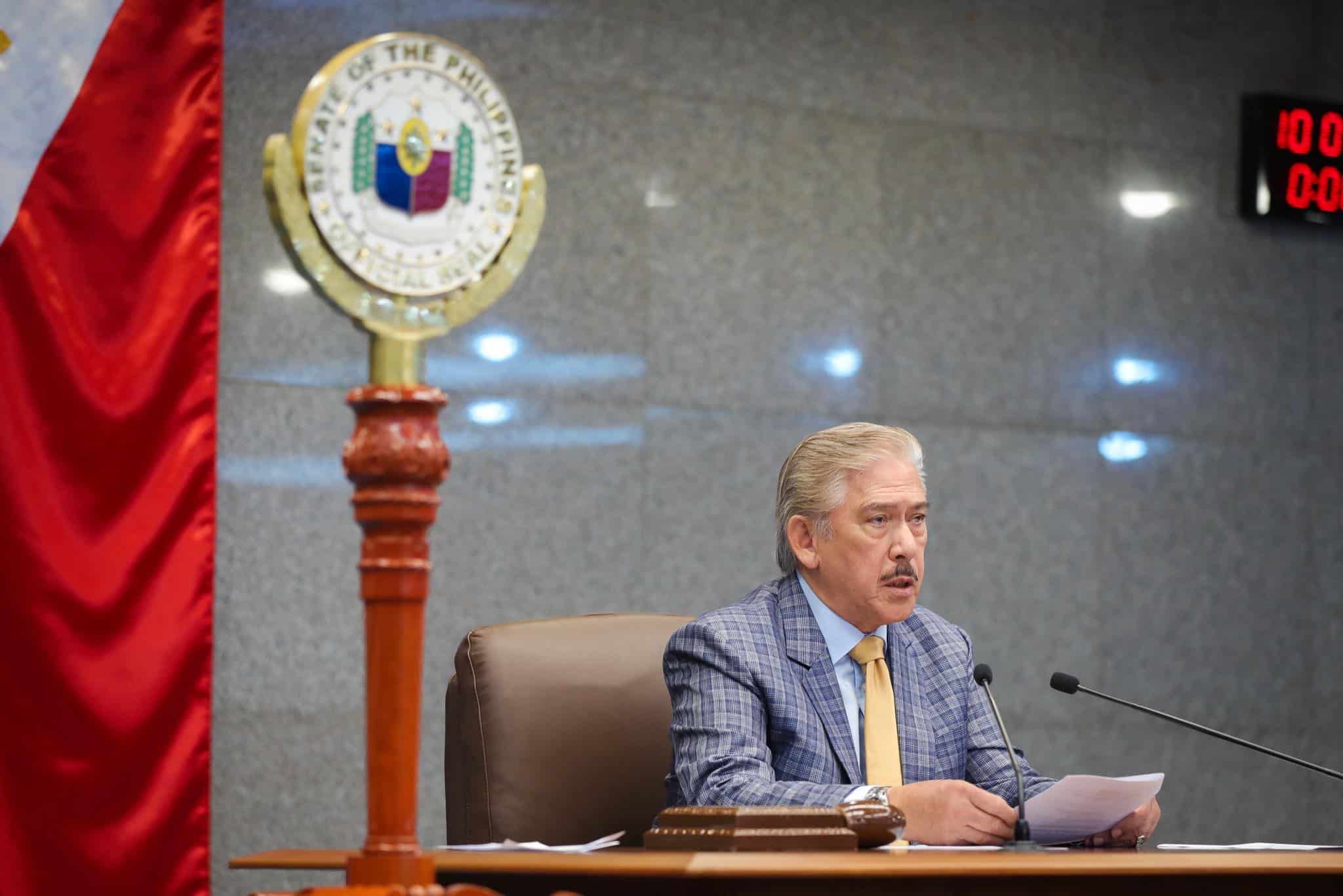 Sotto: We can’t allow any senator be arrested in Senate premises, but…
