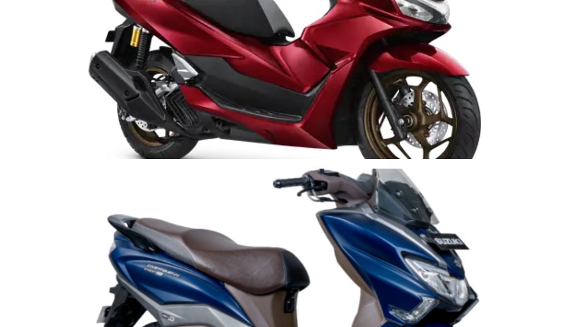 Honda PCX 160 vs Suzuki Burgman Street 125EX: Persaingan Skutik Mewah dan Elegan!