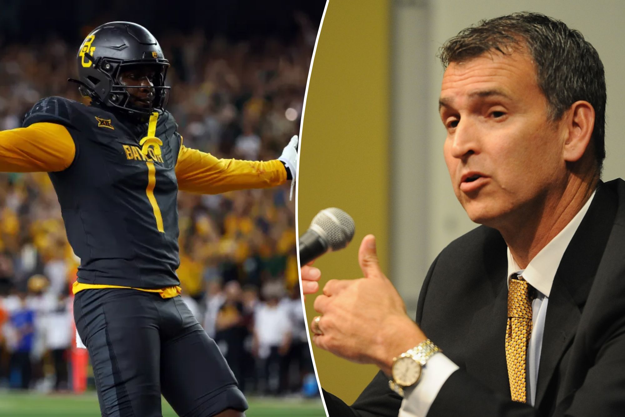 Baylor AD investigated over alleged sideline confrontation with player ...