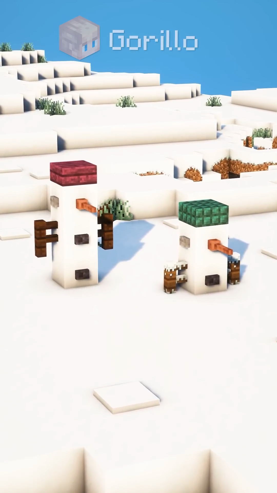 Cute Snowman Build for Your Winter World!