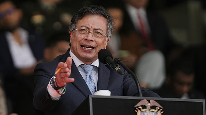 El Presidente colombiano Gustavo Petro. Copyright 2025 The Associated Press. All rights reserved