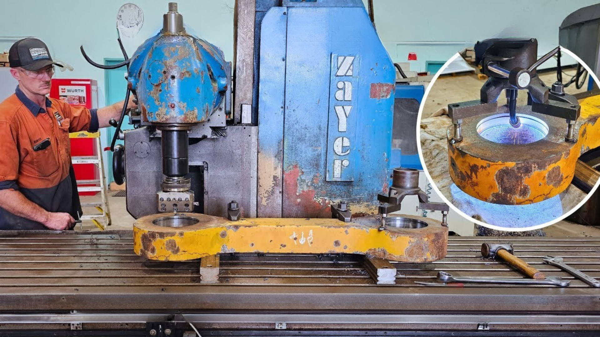 Rebuilding a Vintage Milling Attachment