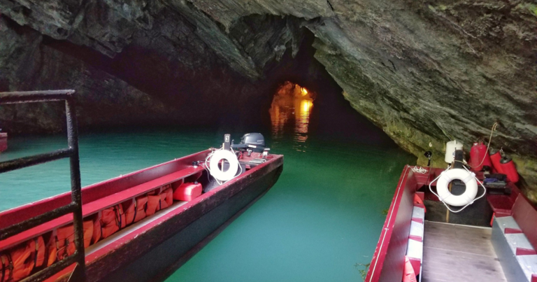 Take an Extraordinary Guided River Boat Tour Through a Cave in Pennsylvania