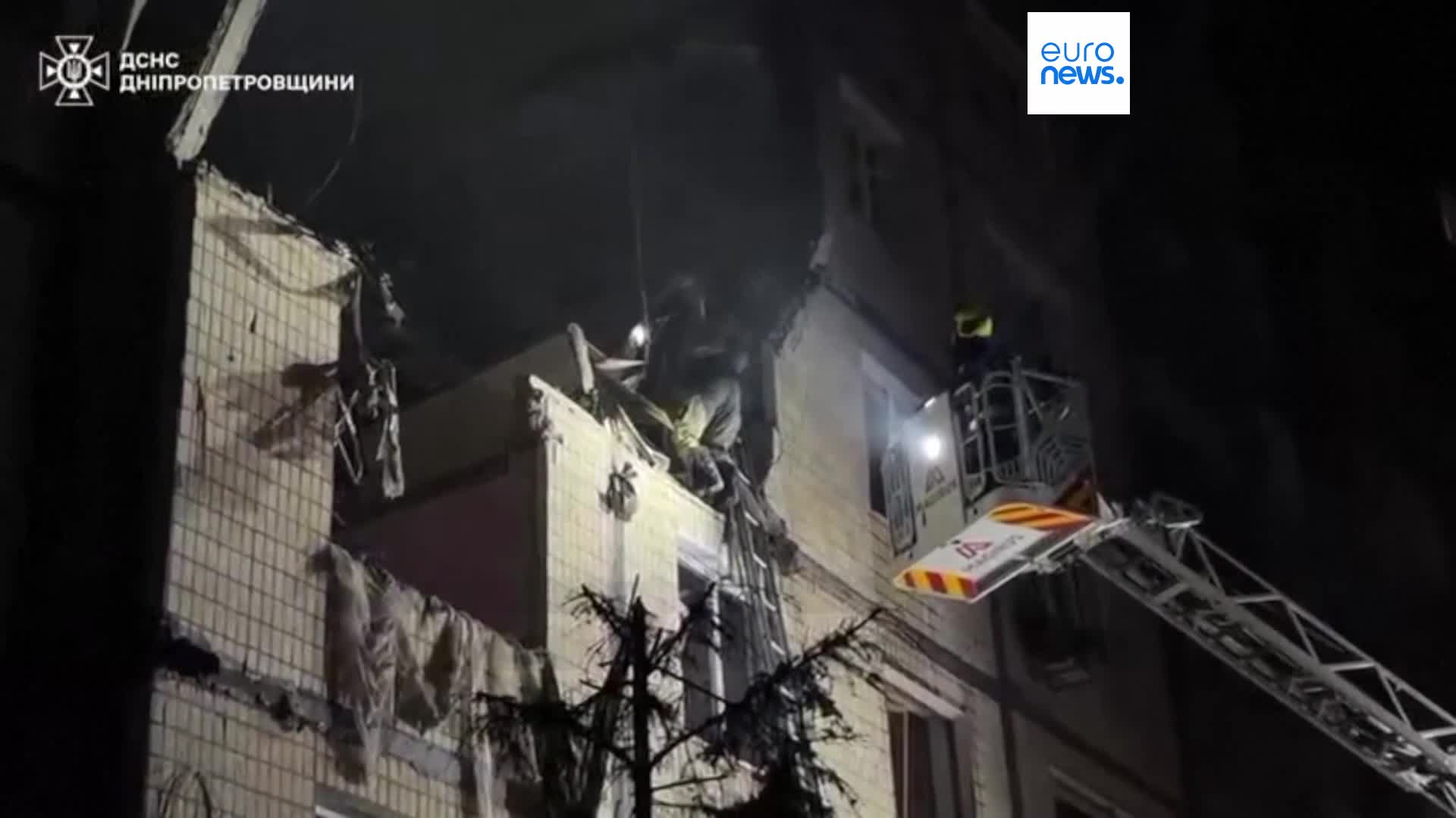 Overnight Russian attacks on Ukraine's eastern city of Dnipro kills ...