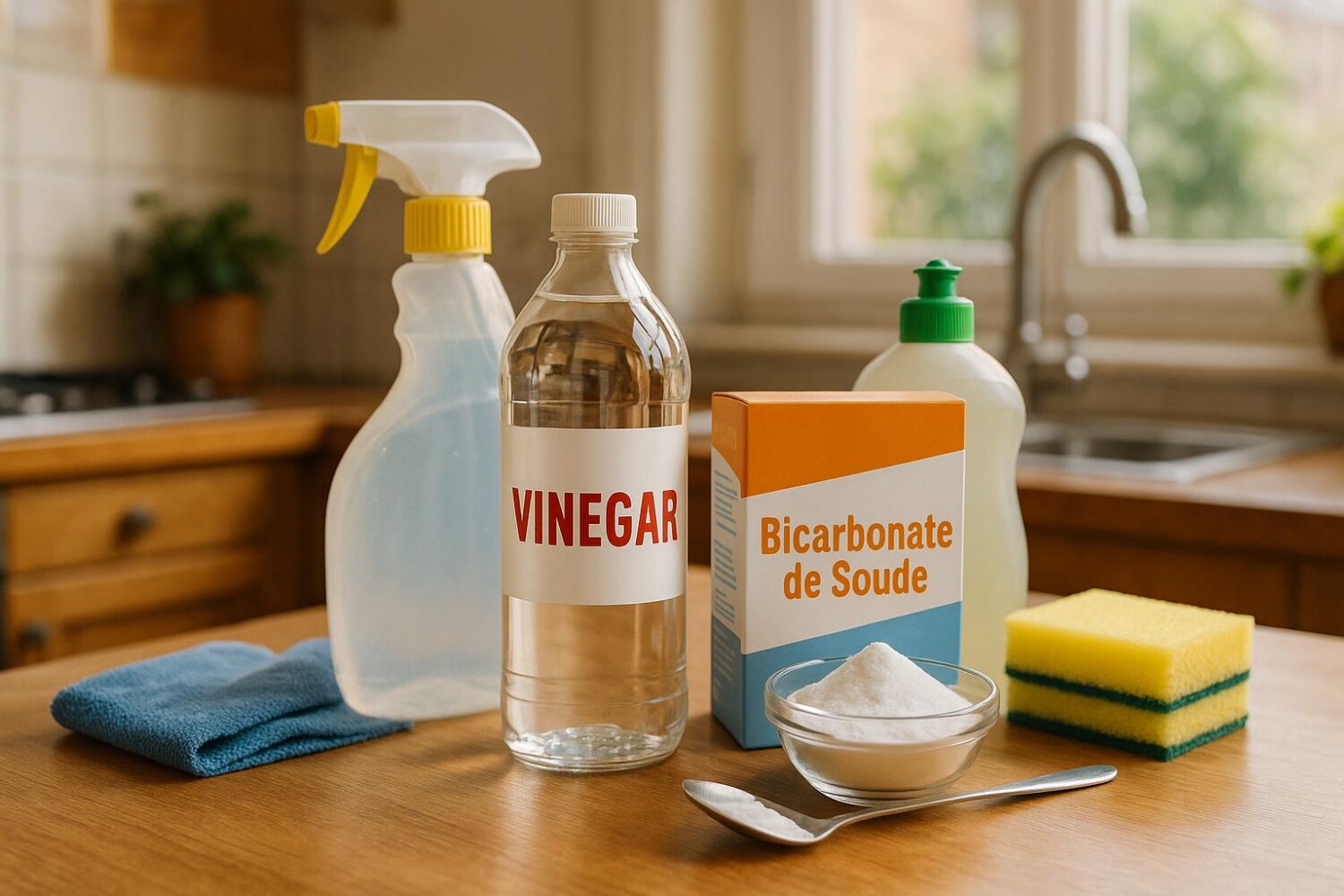 Nettoyage maison : ces astuces avec vinaigre et bicarbonate ...