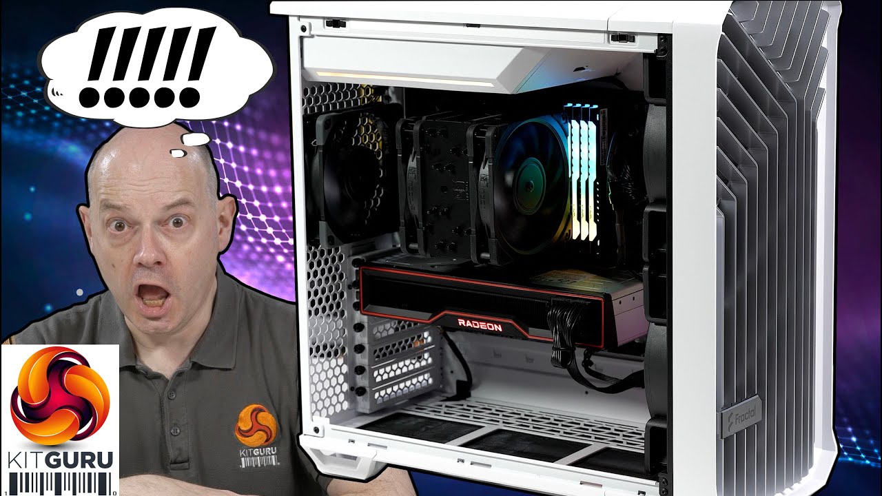 Fractal Design Torrent Compact w/ Noctua Chromax Black! 😳