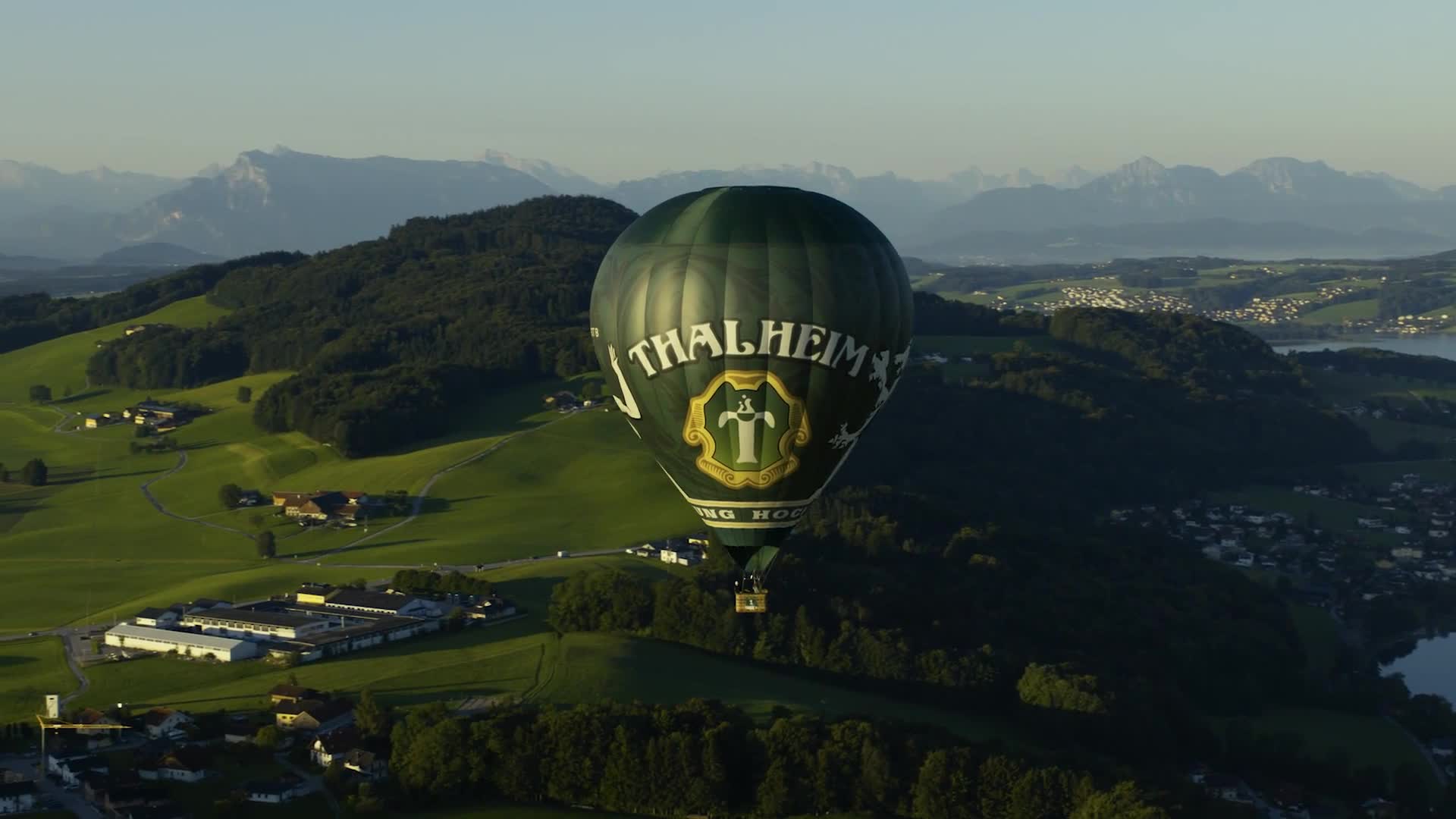 Falling out of a hot air balloon in a kayak