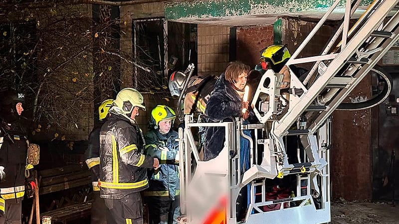 Overnight Russian attacks on Ukraine's eastern city of Dnipro kills two ...