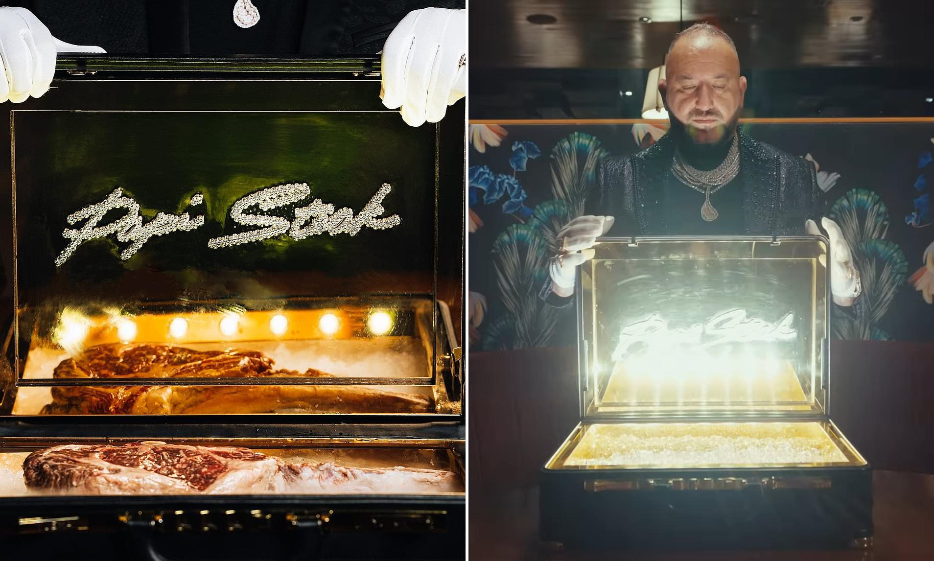 Papi Steak's $1,000 'Beef Case' is loved by VIPs like Ivanka Trump and ...