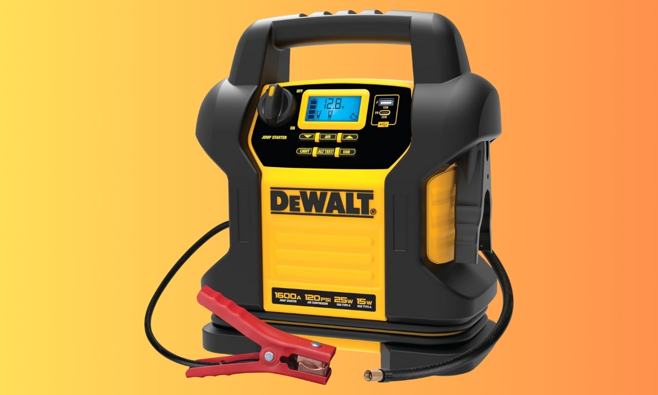 DeWalt Jump Starter and USB Power Bank Drops to $129 in Early Black ...