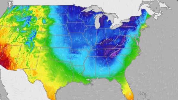 First Real Polar Plunge For Eastern US Into Upcoming Week