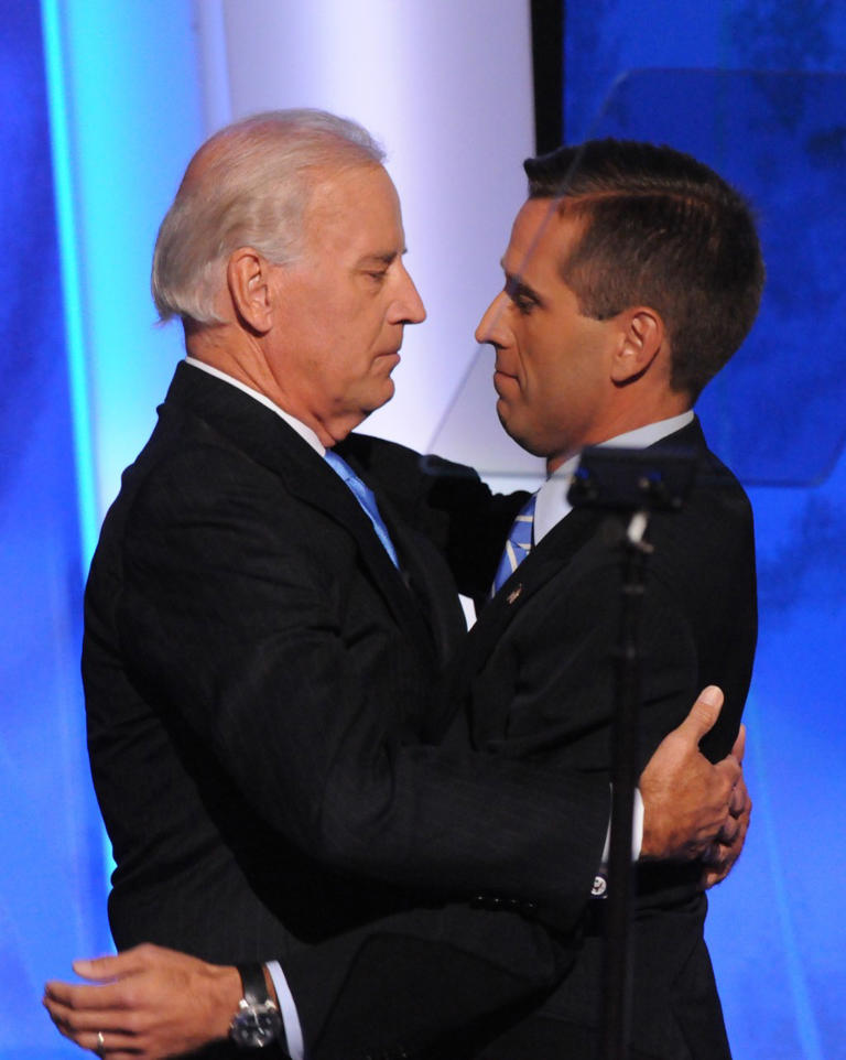 Bandagedup Biden says son Beau ‘should’ve been the president, not me