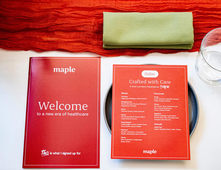 Inside Maple’s intimate lunch for Toronto tastemakers