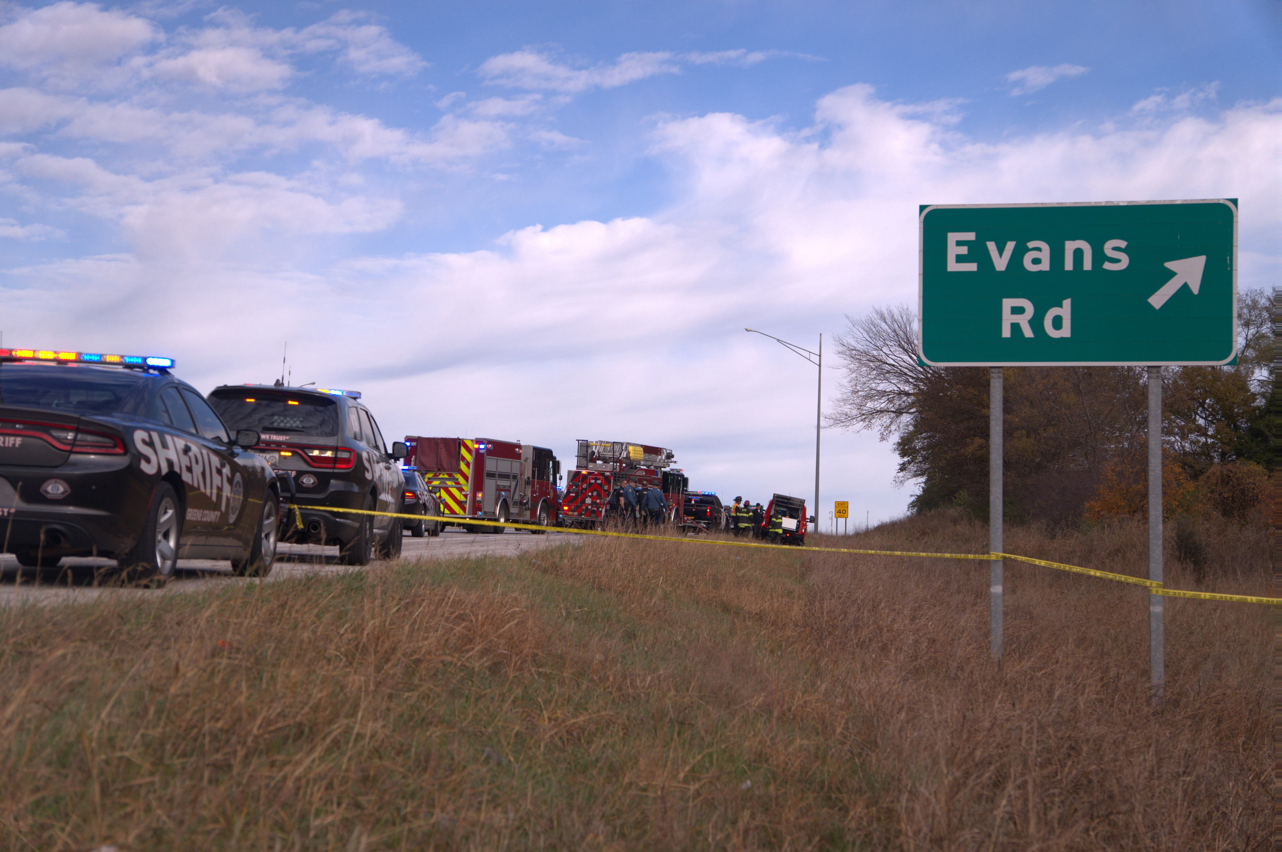 1 dead after police pursuit ends in Greene County, suspect identified