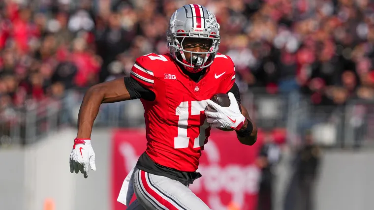 Carnell Tate injury update: Ohio State WR misses third straight game ...