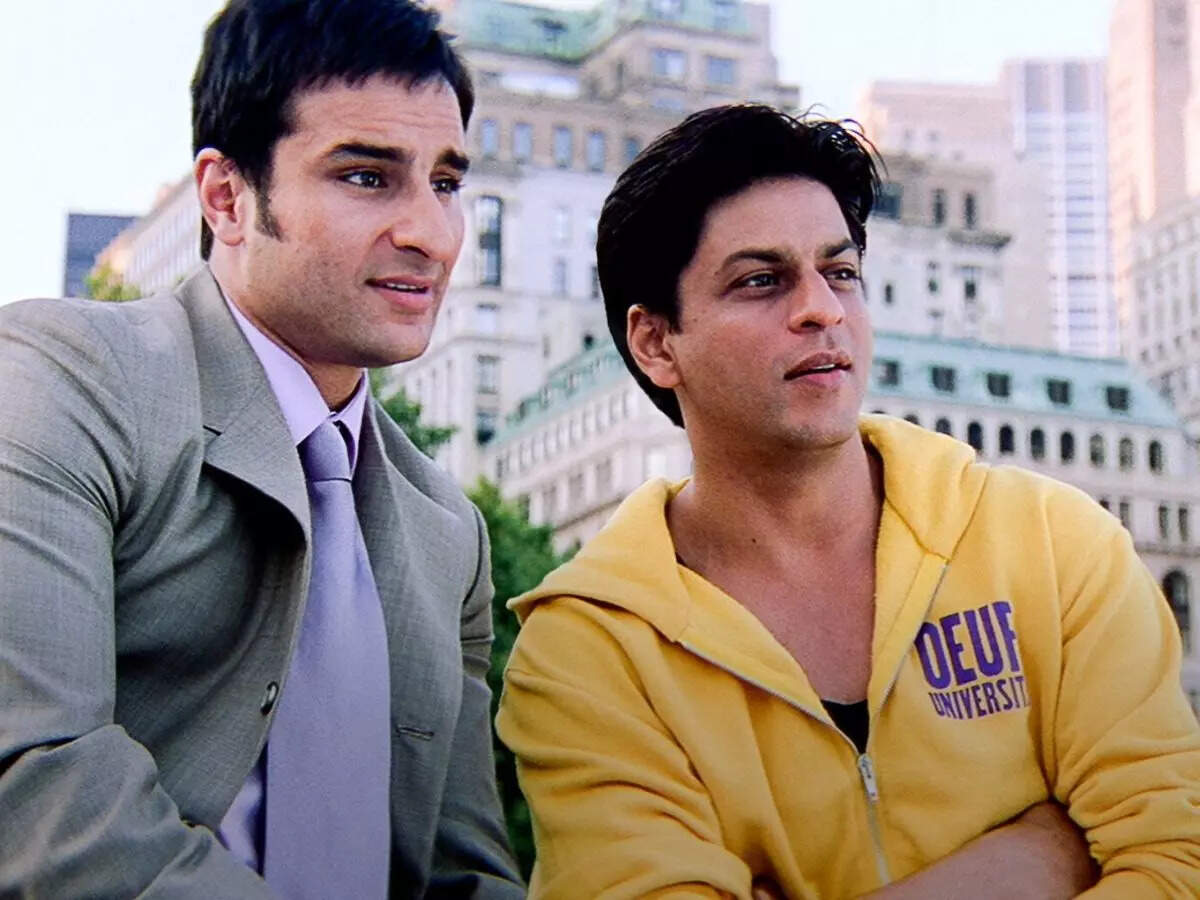 Shah Rukh Khan once lost his cool over a remark about Saif Ali Khan ...