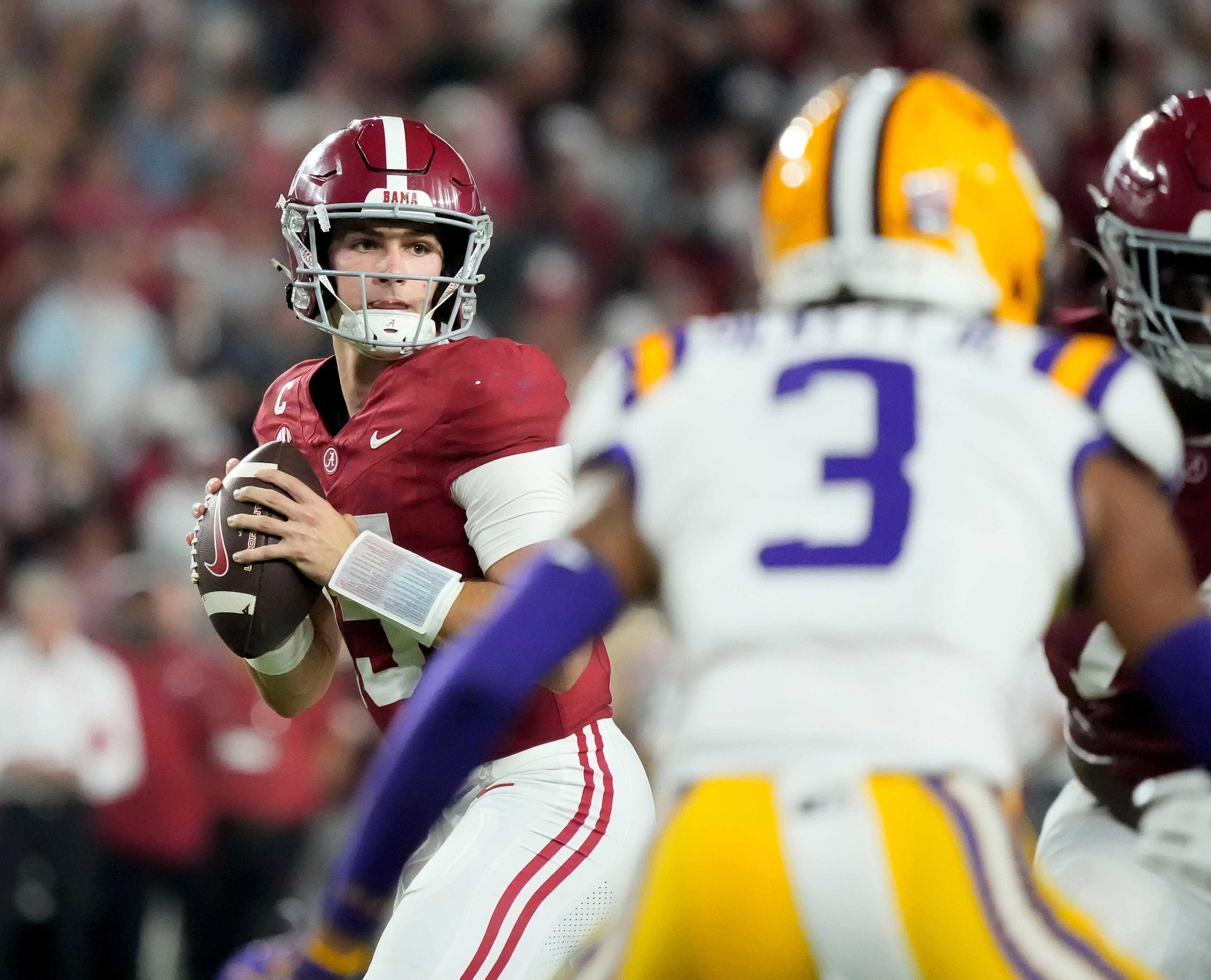 What Ty Simpson moment with Tyler Booker was like after Alabama ...