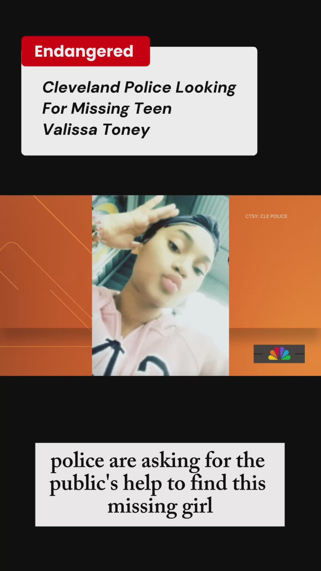 Cleveland Police ask for public’s help to find missing teen