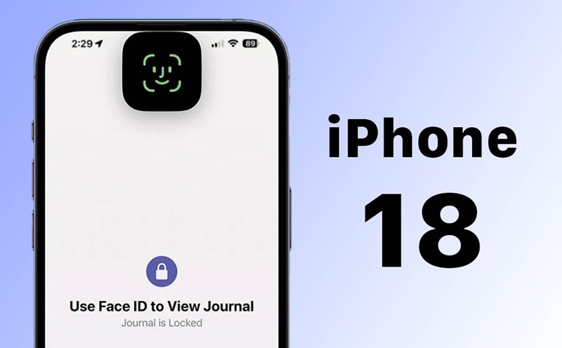 Rò rỉ thông tin iPhone 18 sẽ có camera selfie 24MP