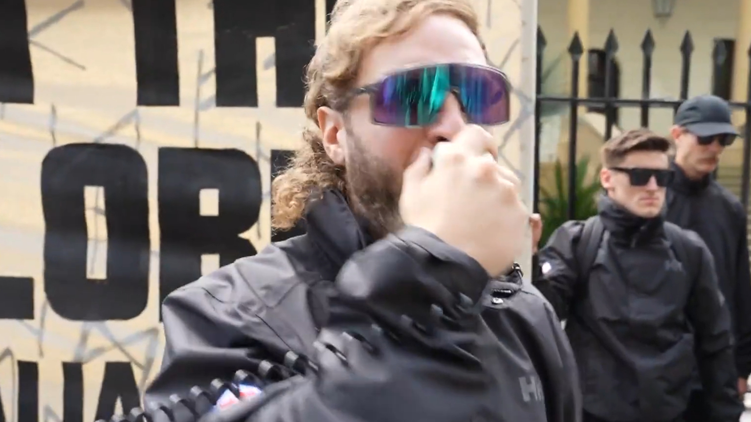 Calls for action after 'disgraceful' mistake allows neo-Nazi protest