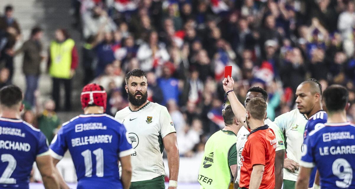 VIDEO – XV de France – Afrique du Sud : le rouge de De Jager pour un ...