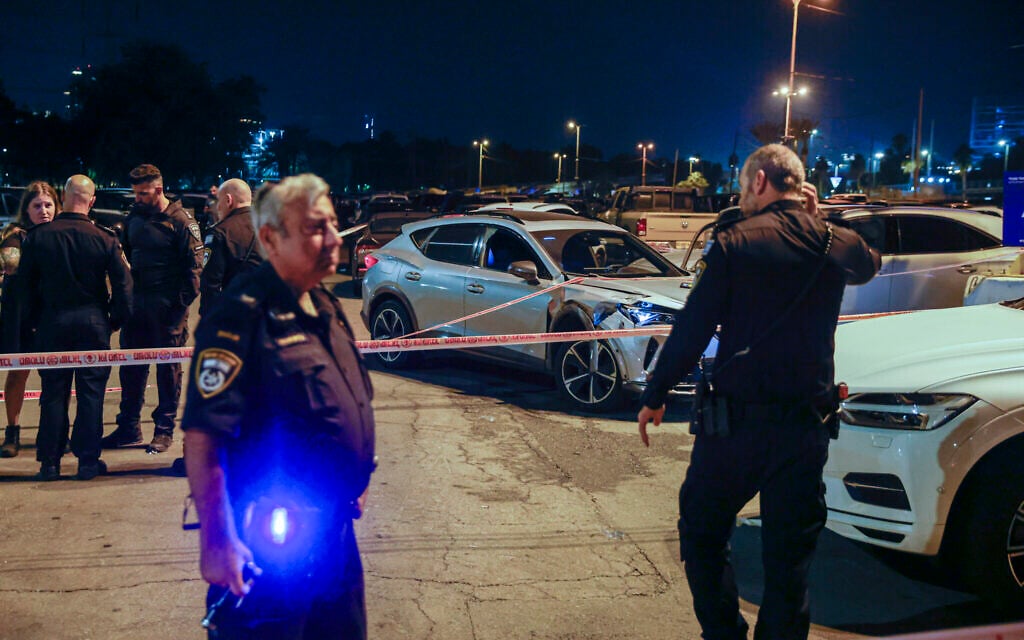 Two men shot dead in separate incidents hours apart in Tel Aviv area