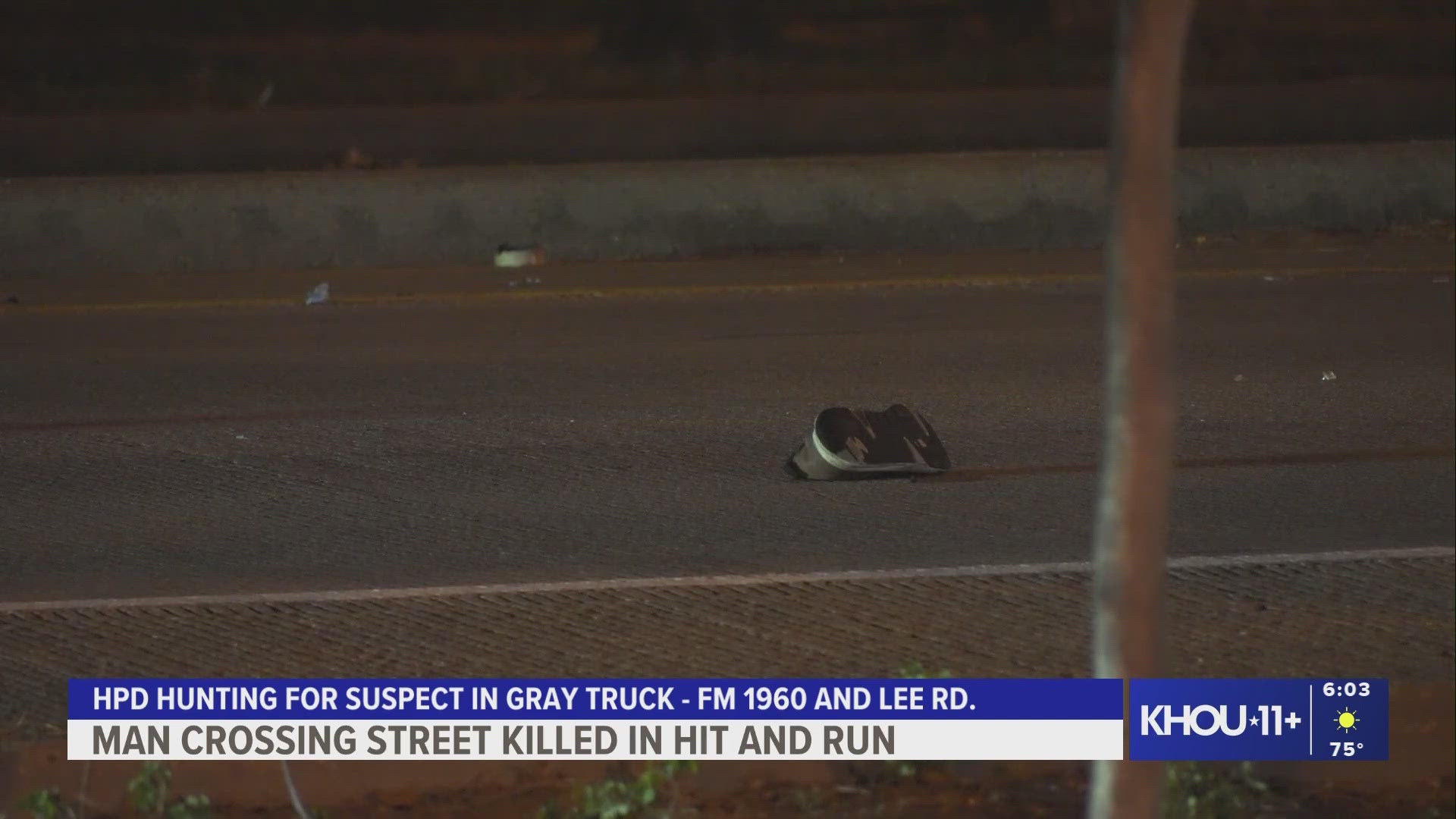 Man hit, killed while crossing street in northeast Houston