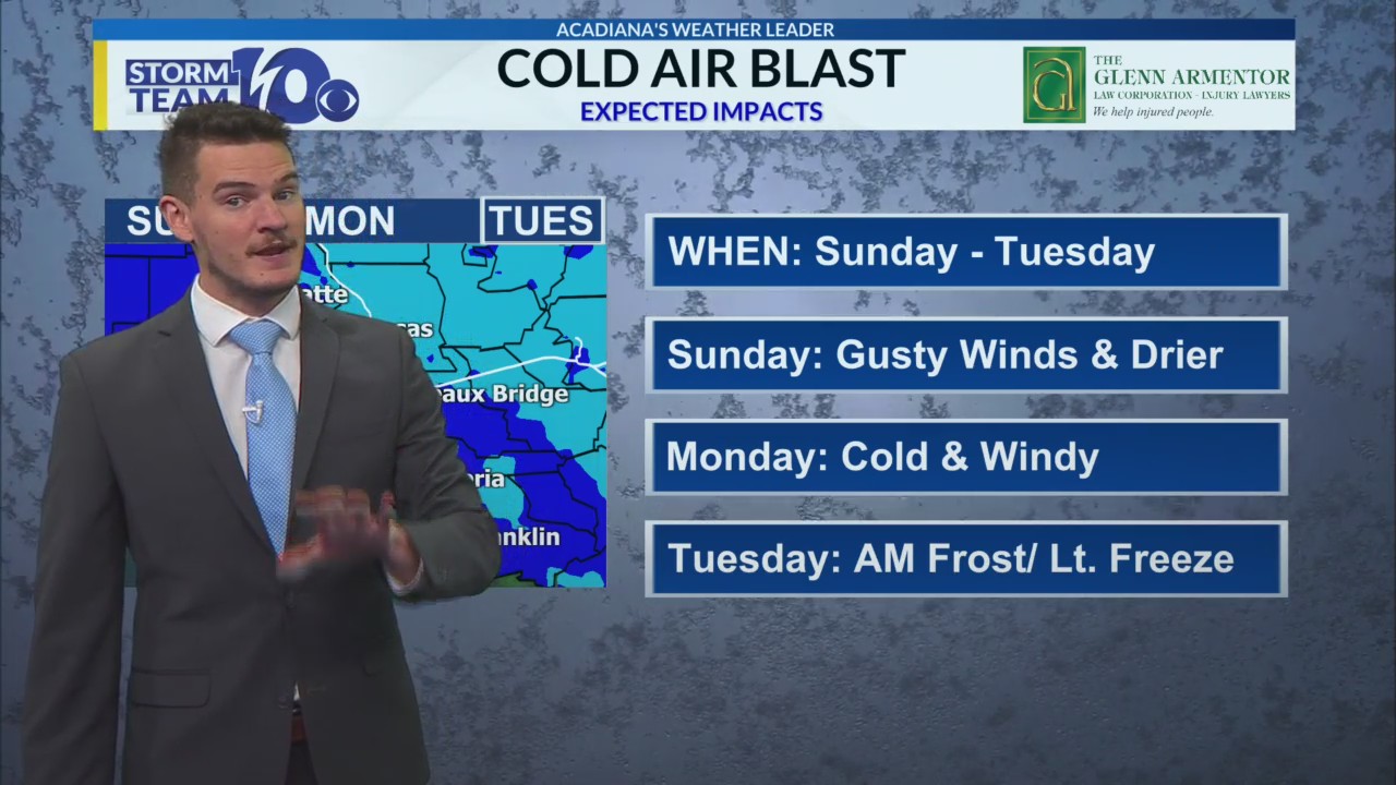 Adam's Saturday Evening Forecast 11/8/25