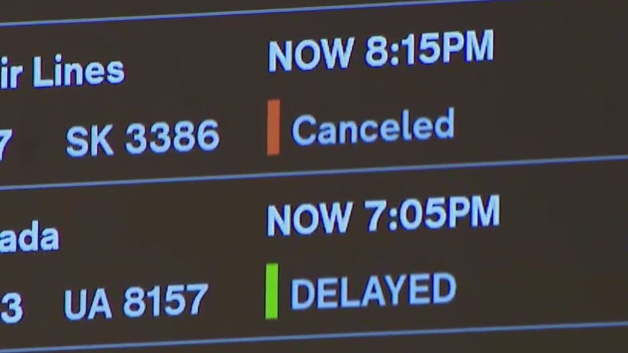 1,000+ flights canceled, delays across the U.S.
