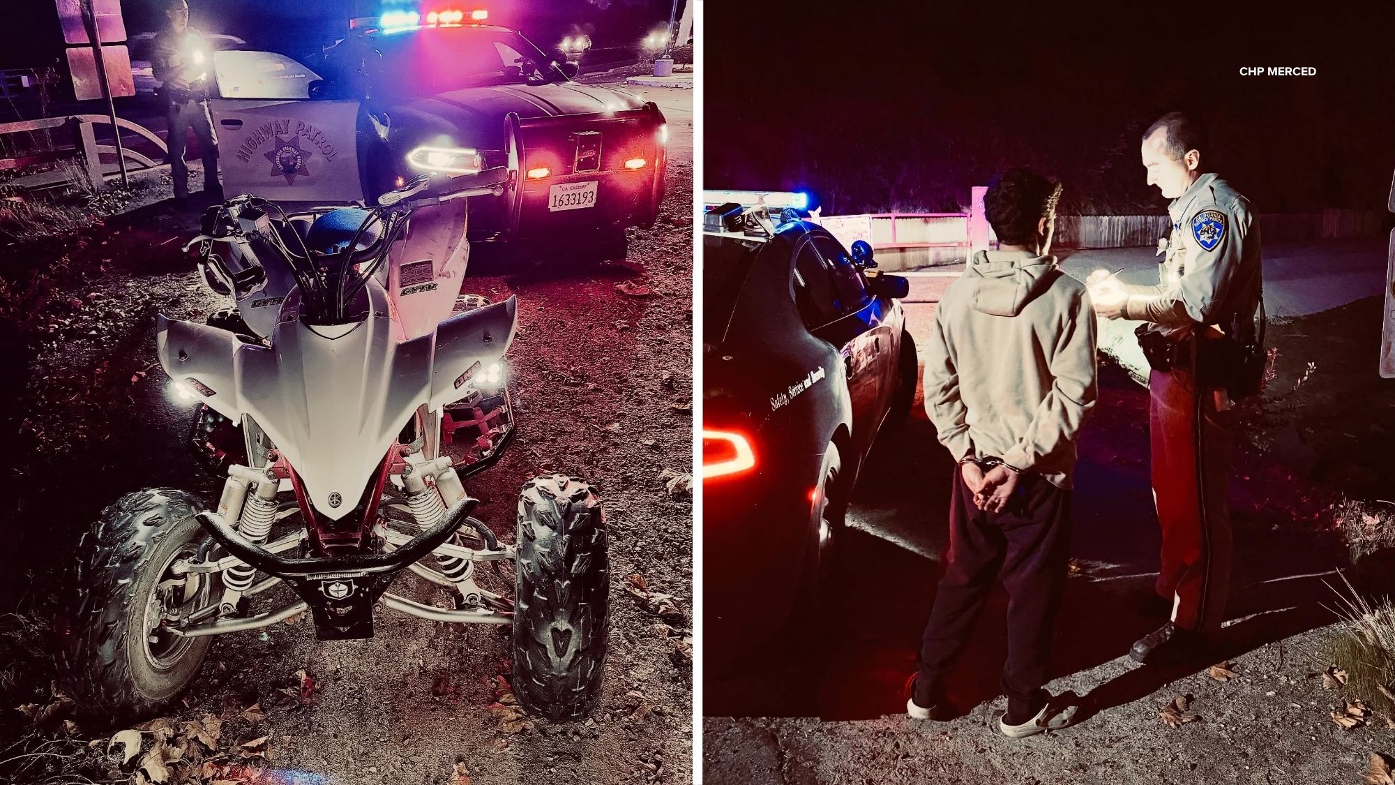 ATV driver suspected of DUI arrested after Merced County pursuit and ...