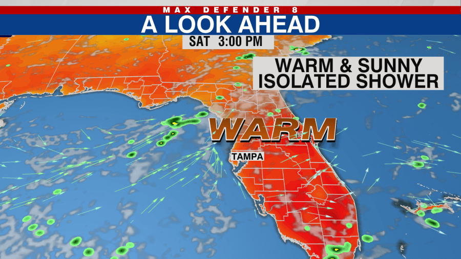 TIMELINE: Frigid cool down headed for Tampa Bay